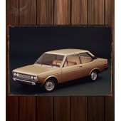 Металлическая табличка Fiat 131 Mirafiori Special 2-door